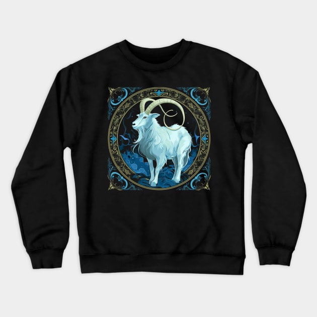 capricorn Crewneck Sweatshirt by Ninja banana